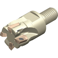 Sumitomo - Indexable Square-Shoulder End Mills; Cutting Diameter (mm): 22.00 ; Shank Type: Modular Connection ; Modular Connection Size: M10 ; Overall Length/Projection (mm): 49.00 ; Lead Angle: 90 ; Series: WEZ - Exact Tooling