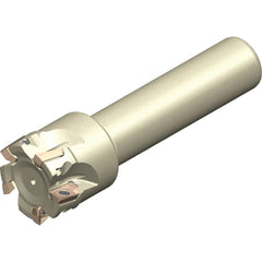 Sumitomo - Indexable Square-Shoulder End Mills; Cutting Diameter (Inch): 1.25 ; Shank Type: Straight ; Shank Diameter (Inch): 1.25 ; Overall Length/Projection (Decimal Inch): 10.0000 ; Lead Angle: 90 ; Series: WEZ - Exact Tooling