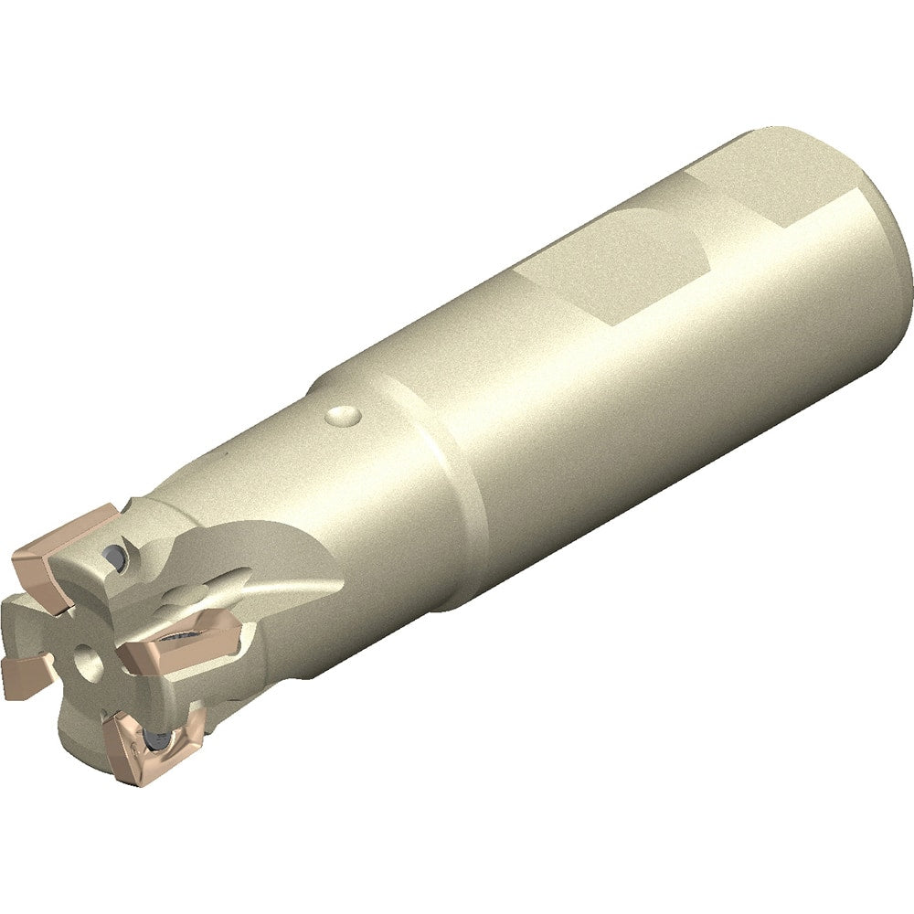 Sumitomo - Indexable Square-Shoulder End Mills; Cutting Diameter (Inch): 0.75 ; Shank Type: Straight ; Shank Diameter (Inch): 0.75 ; Overall Length/Projection (Decimal Inch): 3.5630 ; Lead Angle: 90 ; Series: WEZ - Exact Tooling