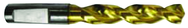 7.5mm Dia. - Cobalt Parabolic Jobber Drill-130° Point-Coolant-TiN - Exact Tooling