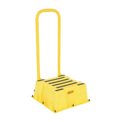 Vestil - Step Stools; Type: Step Stand ; Base Type: Rubber ; Height (Inch): 50 ; Width (Inch): 25 ; Depth (Inch): 28-5/8 ; Load Capacity (Lb.): 500.000 - Exact Tooling