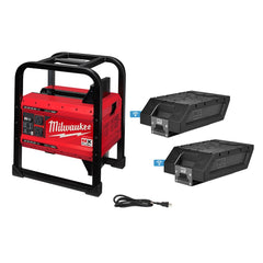 Milwaukee Tool - Portable Power Generators; Fuel Type: Electric ; Starting Method: Electric Start ; Wattage: 3600 ; Wattage (kW): 3.6 ; Horsepower (HP): 0 ; Amperage: 6.00 - Exact Tooling