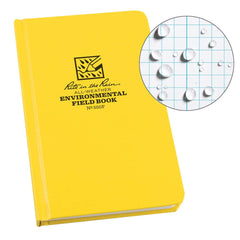 Rite in the Rain - Note Pads, Writing Pads & Notebooks; Writing Pads & Notebook Type: Notebook ; Size: 4-3/4 x 7-1/2 ; Number of Sheets: 80 ; Color: Yellow ; Additional Information: Weatherproof - Exact Tooling