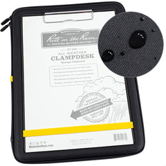 Rite in the Rain - Note Pads, Writing Pads & Notebooks; Writing Pads & Notebook Type: Clip Board ; Size: 14 x 10-5/8 ; Color: Black ; Additional Information: Weatherproof - Exact Tooling