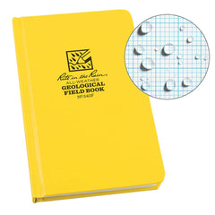 Rite in the Rain - Note Pads, Writing Pads & Notebooks; Writing Pads & Notebook Type: Notebook ; Size: 4-3/4 x 7-1/2 ; Number of Sheets: 80 ; Color: Yellow ; Additional Information: Weatherproof - Exact Tooling