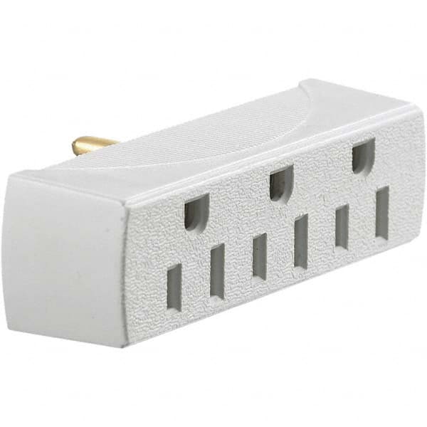 Hubbell Wiring Device-Kellems - Straight Blade Plugs & Connectors Connector Type: Adapter Grade: Residential - Exact Tooling