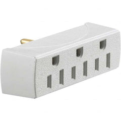 Hubbell Wiring Device-Kellems - Straight Blade Plugs & Connectors Connector Type: Adapter Grade: Residential - Exact Tooling