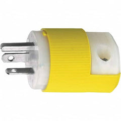 Hubbell Wiring Device-Kellems - Straight Blade Plugs & Connectors Connector Type: Plug Grade: Industrial - Exact Tooling
