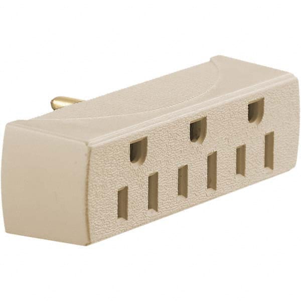 Hubbell Wiring Device-Kellems - Straight Blade Plugs & Connectors Connector Type: Adapter Grade: Residential - Exact Tooling