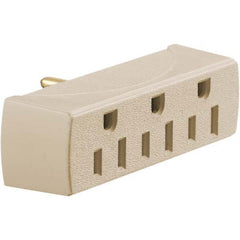 Hubbell Wiring Device-Kellems - Straight Blade Plugs & Connectors Connector Type: Adapter Grade: Residential - Exact Tooling