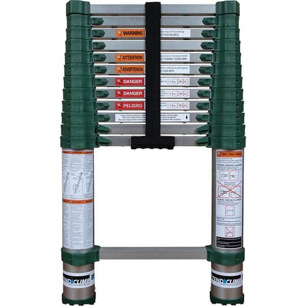 Xtend+Climb - Extension Ladders Type: Telescoping Ladder Height (Feet): 12.50 - Exact Tooling