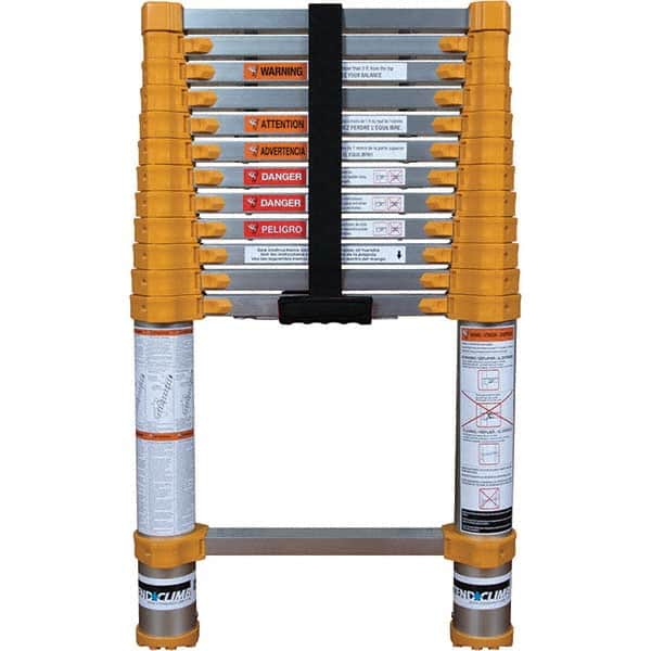 Xtend+Climb - Extension Ladders Type: Telescoping Ladder Height (Feet): 12.50 - Exact Tooling