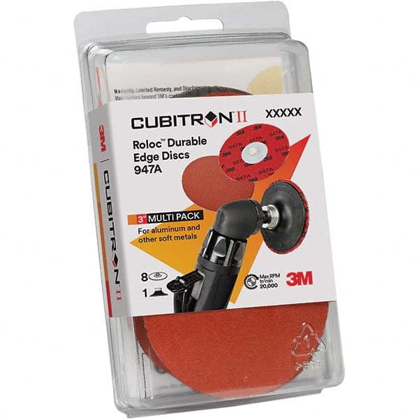 3M - Quick Change Discs Disc Diameter (Inch): 3 Attaching System: Type TR - Exact Tooling