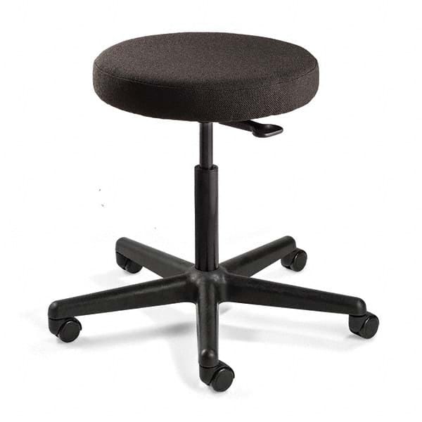 Bevco - Swivel & Adjustable Stools Type: Adjustable Backless Stool Base Type: Nylon - Exact Tooling