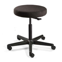 Bevco - Swivel & Adjustable Stools Type: Adjustable Backless Stool Base Type: Nylon - Exact Tooling