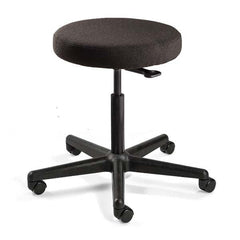 Bevco - Swivel & Adjustable Stools Type: Adjustable Backless Stool Base Type: Nylon - Exact Tooling