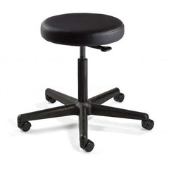 Bevco - Swivel & Adjustable Stools Type: Adjustable Backless Stool Base Type: Nylon - Exact Tooling