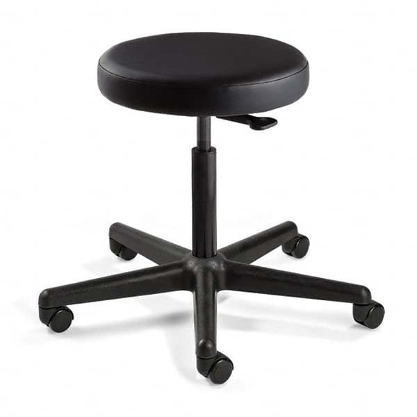 Bevco - Swivel & Adjustable Stools Type: Adjustable Backless Stool Base Type: Nylon - Exact Tooling