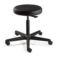 Bevco - Swivel & Adjustable Stools Type: Adjustable Backless Stool Base Type: Nylon - Exact Tooling