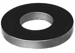 Gibraltar - M24 Screw, Grade 1010 Case Hardened Steel Extra Thick Flat Washer - 25mm ID x 43mm OD, 6.5mm Thick, Black Oxide Finish - Exact Tooling
