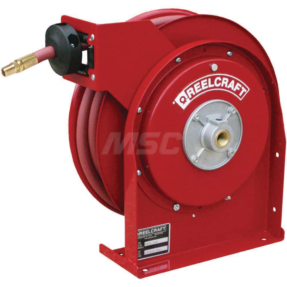 Hose Reel with Hose: 3/8″ ID Hose x 15' 300 psi