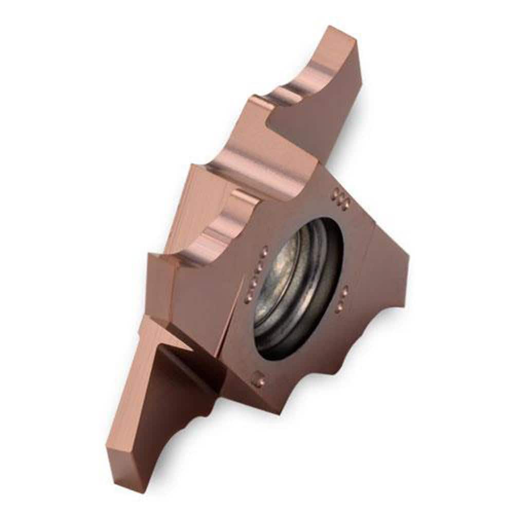 Grooving Insert: TQSS TT4430, Solid Carbide AlTiCrN Finish, Right Hand, 0.02″ Cutting Width, Series TQS20