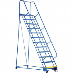 Vestil - 156" High 350 Lb Capacity 12 Step Ladder - Exact Tooling