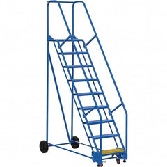 Vestil - 120" High 350 Lb Capacity 9 Step Ladder - Exact Tooling