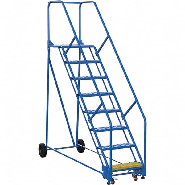 Vestil - 110" High 350 Lb Capacity 8 Step Ladder - Exact Tooling
