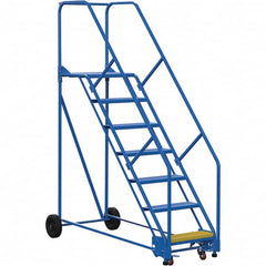 Vestil - 100" High 350 Lb Capacity 7 Step Ladder - Exact Tooling