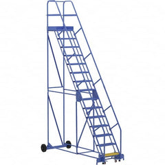 Vestil - 186" High 350 Lb Capacity 15 Step Ladder - Exact Tooling