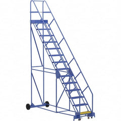Vestil - 176" High 350 Lb Capacity 14 Step Ladder - Exact Tooling