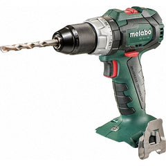 Metabo - 18 Volt 1/2" Chuck Pistol Grip Handle Cordless Drill - 600/2100 RPM, Keyless Chuck, Reversible, Lithium-Ion Batteries Not Included - Exact Tooling