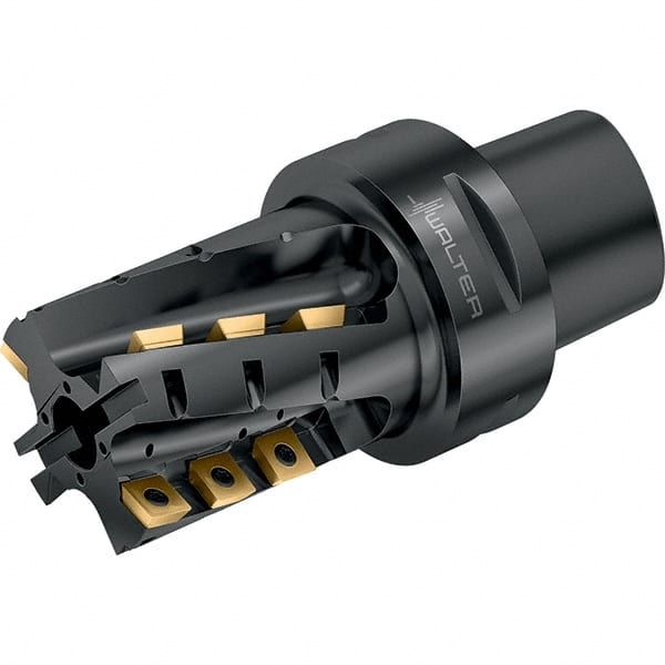 Walter - Indexable Square-Shoulder End Mill - - Exact Tooling