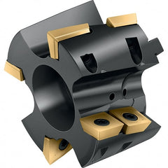 Walter - Indexable Square-Shoulder End Mill - - Exact Tooling