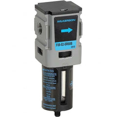 Wilkerson - Filters Port Size (NPT): 1/4 Height (Inch): 4-7/8 - Exact Tooling