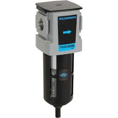 Wilkerson - Filters Port Size (NPT): 1/2 Height (Inch): 7-1/2 - Exact Tooling