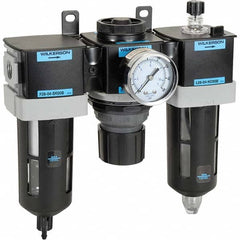 Wilkerson - Filter, Regulator & Lubricator (FRL) Units Configuration: 3 Pc. Filter-Regulator-Lubricator Body Type: Standard - Exact Tooling