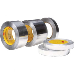 3M - 60 Yd x 2" x 4.6 mil Silver Aluminum Foil Tape - Exact Tooling