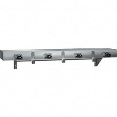 ASI-American Specialties, Inc. - Mop & Broom Wall Hooks Type: Utility Shelf w/Holders Number Of Holders: 7.000 - Exact Tooling