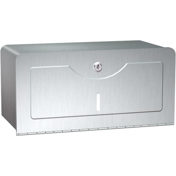 ASI-American Specialties, Inc. - Manual, Stainless Steel Paper Towel Dispenser - 400 Single-Fold, Silver - Exact Tooling