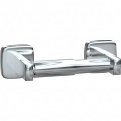 ASI-American Specialties, Inc. - Standard Double Roll Stainless Steel Toilet Tissue Dispenser - 13-1/2" Wide x 2" High x 3-7/8" Deep, Silver - Exact Tooling