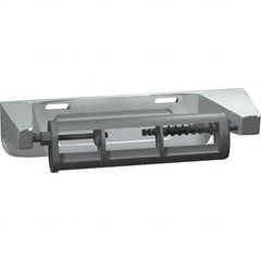 ASI-American Specialties, Inc. - Standard Single Roll Aluminum Toilet Tissue Dispenser - 6-1/2" Wide x 1-3/4" High x 4" Deep, Silver - Exact Tooling