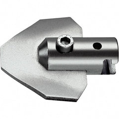 Rothenberger - Drain Cleaning Machine Cutters & Accessories Type: Spade Cutter For Use With Machines: Rothenberger R600 Drain Cleaner - Exact Tooling