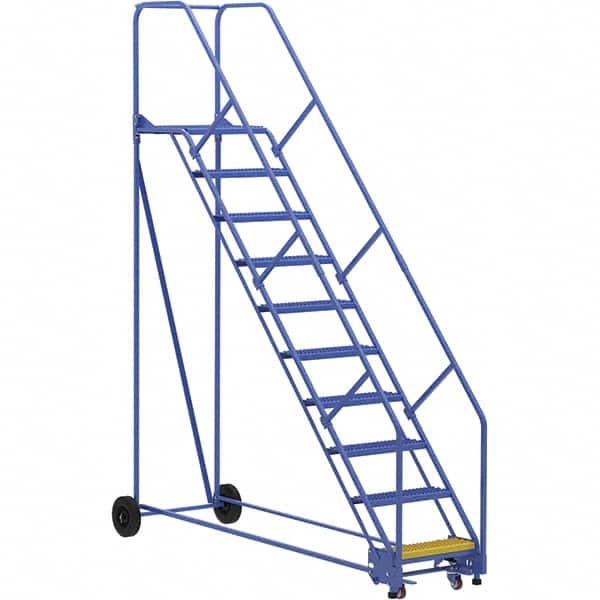 Vestil - 130" High 350 Lb Capacity 10 Step Ladder - Exact Tooling