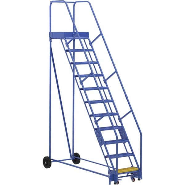 Vestil - 140" High 350 Lb Capacity 11 Step Ladder - Exact Tooling