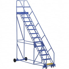 Vestil - 166" High 350 Lb Capacity 13 Step Ladder - Exact Tooling
