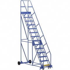 Vestil - 176" High 350 Lb Capacity 14 Step Ladder - Exact Tooling