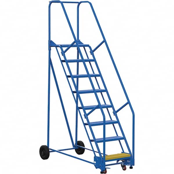 Vestil - 110" High 350 Lb Capacity 8 Step Ladder - Exact Tooling