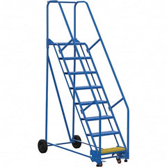 Vestil - 110" High 350 Lb Capacity 8 Step Ladder - Exact Tooling